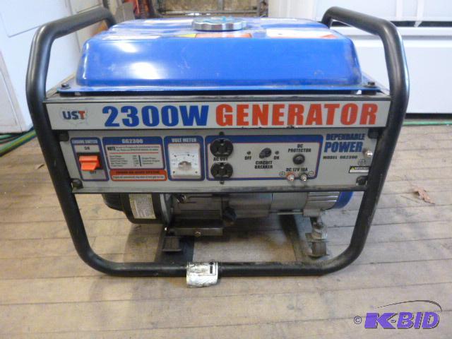 manual ust 2300 watt generator